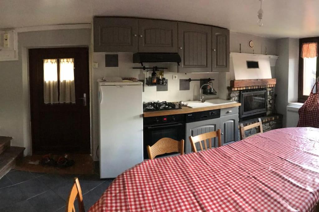 Chalet Avec Vue Sur Le Fort De Chateau Queyras Ngoại thất bức ảnh